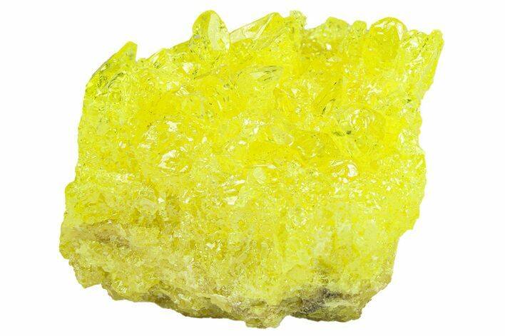 Bright-Yellow Sulfur Crystals - Bolivia #301839